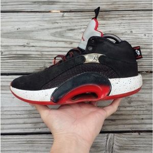 Women Size 7.5 / Size 6 Youth Nike Air Jordan 35 Bred Basketball Sneakers Shoes